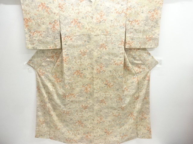 JAPANESE KIMONO / KOMON / HOUSE SCENERY & PLANT